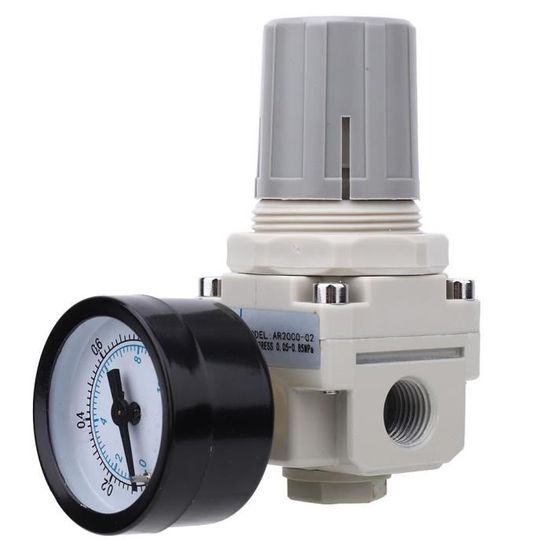 Réducteur de pression AR2000-02 G-1/4 \ "Air Régulateur de pression filtre à air Réducteur de pression AR2000-02 G-1/4 \ "Air Régulateur de pression filtre à air