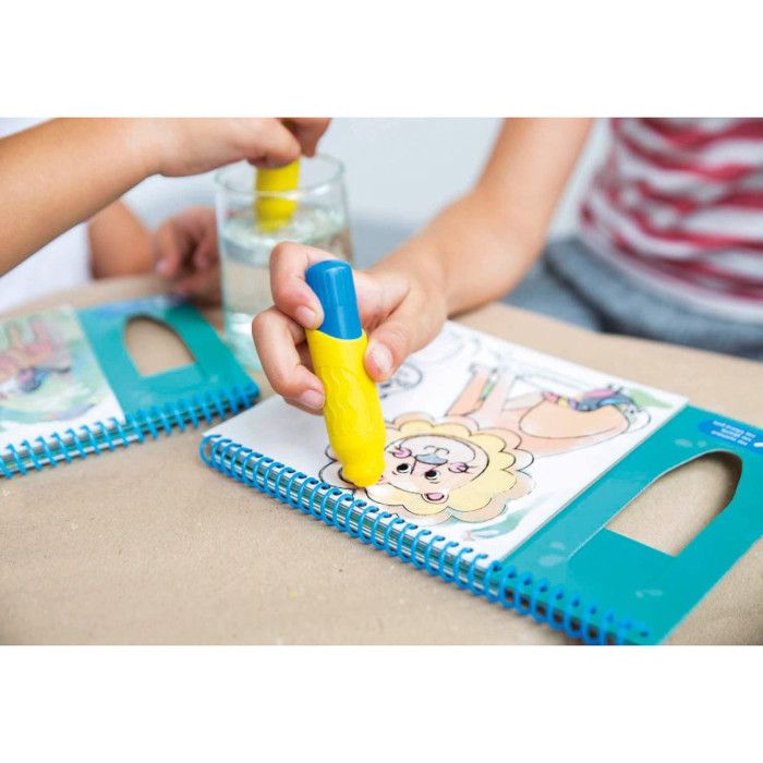 VURYAPI 6 Pièces Stylo à L'eau pour Livre de Coloriage a L'eau, pour enfants ,Livre Magique, Stylo à L'eau pour Réutilisable Magic Water Book pour filles, pour tout-petits, cadeau de Noël