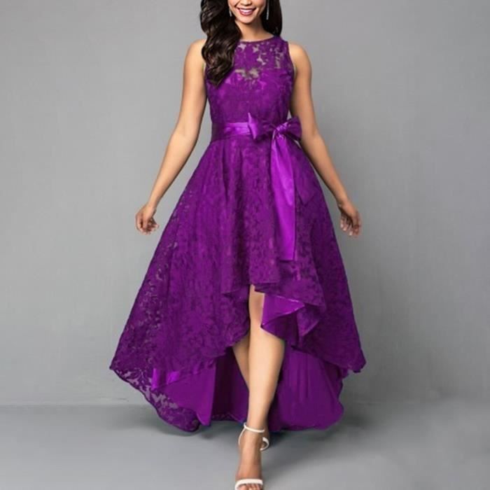 Tenue violet femme 2025
