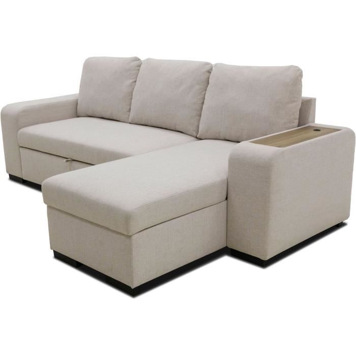 Grand canapé velours 3/4 places Velvet Bronco par