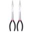 SODIAL Haute qualite 11 pouces pinces allongees pince a bec effile pince a bougie type O