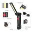 Étanche sans fil 69 DEL Rechargeable Inspection Lampe De Travail Torche Light