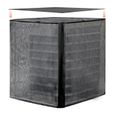 Housse de Climatiseur Extérieur-VEVOR-71,1 x 71,1 x 81,2 cm-Couverture de Protection Climatiseur-Tissu Polyester et Maille PVC