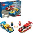 LEGO® City 60256 Les voitures de course, Jeu de Construction avec pilotes, Véhicules de Rallye pour Enfants de 5 ans et +-0