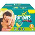 450 Couches Pampers Baby Dry taille 3-0