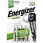 Pile rechargeable LR3 (AAA) NiMH Energizer Universal HR03 E301375700 500 mAh 1.2 V 4 pc(s)