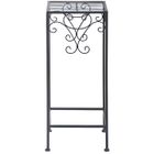 Guéridon en fer forgé - ESSCHERT DESIGN - 60 cm - Noir - Classique - Intemporel - Jardin
