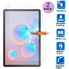 HOOXSPEED [2 Pièces] Pour Samsung Galaxy Tab S6 Verre Trempé SM-SM-T860/SM-T865 Protection Ecran Tablette Protecteur Film Protection