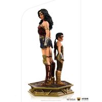 Figurine BDS Art échelle 1/10 Wonder Woman et Diana jeune - Grupo Erik - Polystone peint à la main