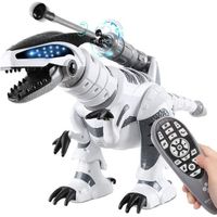 Robot Dinosaure Jouet intelligent interactif Télécommande électronique Robot qui marche, danse, chante et se bat pour les enfan