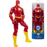 Figurine Flash DC Comics - Spin Master - 30 cm - 11 points d'articulation - Rouge et jaune