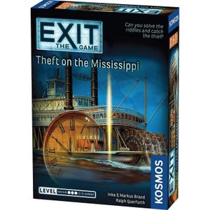 JEU SOCIÉTÉ - PLATEAU EXIT: Theft on The Mississippi Level: 3-5 Unique E