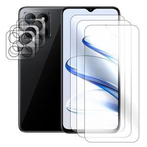 Yanwom 2+2 Pièces Verre Trempé pour Honor Magic 6 Lite 5G Protecteurs d'écran Verre Trempé et Yanwom 2+2 Pièces Verre Trempé pour Honor Magic 6 Lite 5G Protecteurs d'écran Verre Trempé et