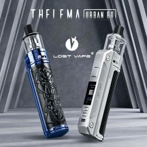 Cigarette electronique Vapotage Vape : Kit Thelema Urban 80w max {Gun Metal  Carbon Fiber} Pod UB (Lost Vape) SPO (PSY.VAP) - Cdiscount Au quotidien