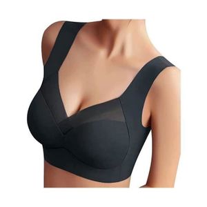 Soutien-gorge De Sport Y – Fermeture Avant – Sans Fil – Sans Armatures – Polyester/élasthanne – Confortable – Pour Femme