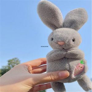 PELUCHE Lapin gris - Stuffed Toy , NEW 11CM Lover Kawaii B