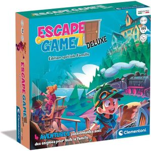 JEU SOCIÉTÉ - PLATEAU Escape Game Deluxe - Édition Spéciale Famille[u923