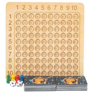 JEU D'APPRENTISSAGE Planche de Multiplication,Table de Multiplication 