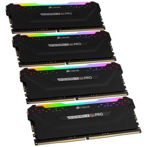 Corsair Vengeance RGB Pro SL Kit 32 Go DDR4-3200 CL16 (CMH32GX4M4E3200C16W)  au meilleur prix sur