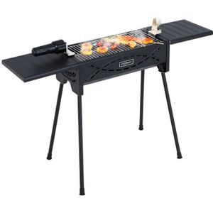 SWEEEK Barbecue fumoir au charbon de bois Ø44cm – Jacques – Smoker