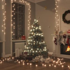 Guirlande Lumineuse Arbre De Noël Électrique, 18M 750 Led Guirlande  Décoration Noël Extérieure Blanc Chaud 8 Modes Étanche [d437] - Cdiscount  Maison