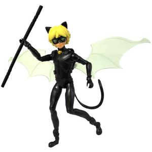 FIGURINE - PERSONNAGE Figurine MIRACULOUS LADYBUG chat noir avec accesso