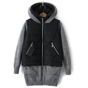 Femmes Hiver Ballon Parka Matelassé Veste Manteau Anorak 40 42 44 M L XL Gris Chaud