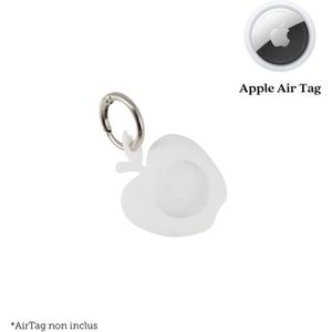 HOUSSE - ÉTUI Ovegna AT2 : Étui de Protection pour Apple AirTag, Housse de Protection en Silicone, Porte-Clés Antichoc, Coque Anti-Rayures