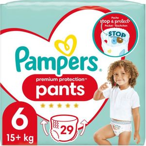 COUCHE PAMPERS Premium Protection Pants Taille 6 - 29 Couches-culottes