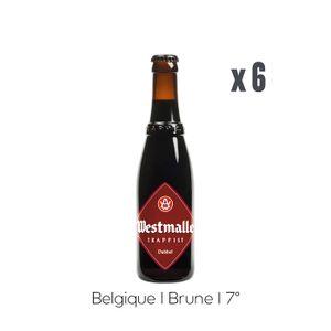 BIERE Pack Bières Westmalle Dubbel - 6x33cl - 7%
