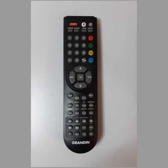 Télécommande adaptée à GRANDIN TV LD32GC21 - Cdiscount TV Son Photo