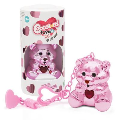 Giochi Preziosi Coccolotti, Interaktiver Bär, Der Dich Küsst, Lichteffekte, Modell Rosa, Für Kinder Ab 3 Jahren, CCL093