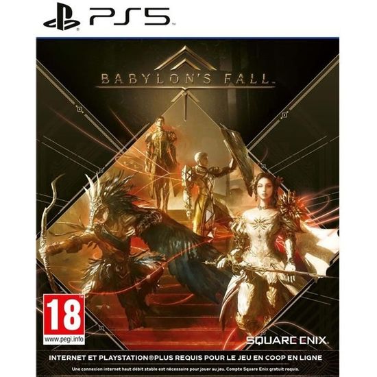 Jeu de rôle - Square Enix - Babylon's Fall - Combat unique - Co-opération 1-4 joueurs - PS5