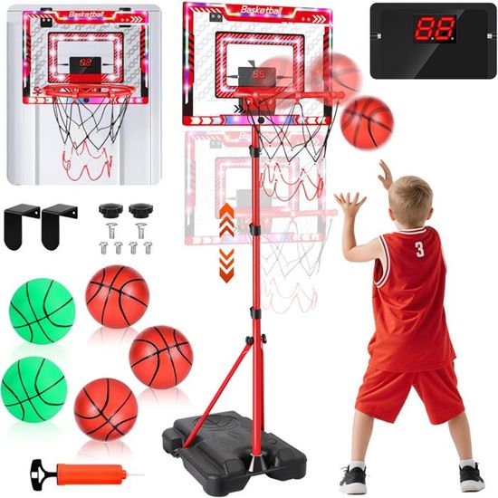 Test du panier de basketball Costway avec hauteur réglable : performance robuste pour tous