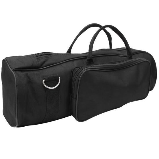 perfk Étui Transport Etanche pour Trompette avec Bandoulière Réglable Accessoire Instrument à Vent 