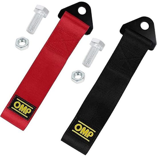 Sangle De Remorquage 2" X 6' - Capacité 9 400 Lbs, 2 Crochets, Polyester Jaune (lot De 2)