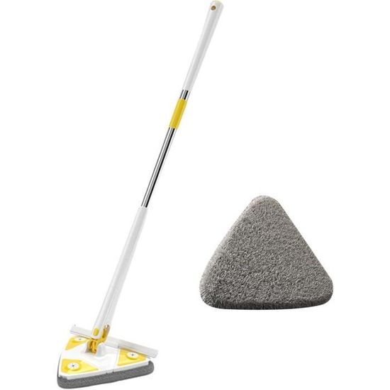 Outil de Nettoyage de plinthes avec Manche Long, Ajustable pour Le