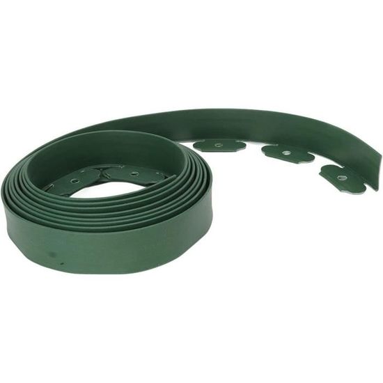 ARIFARO Lot de 20 bordures de jardin 33 cm H x 43 cm l - Longueur totale 5,5 m - En métal antirouille - Pour extérieur, terrasse, pelouse, parterre de fleurs