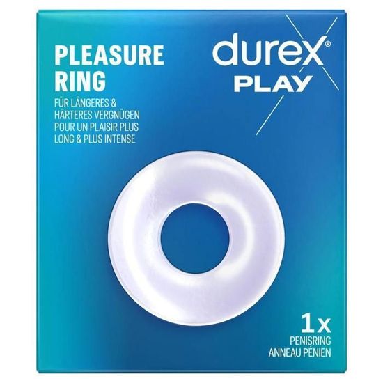 Anneau Retardateur Durex Pleasure Ring - Pour Prolonger Le Plaisir Intense