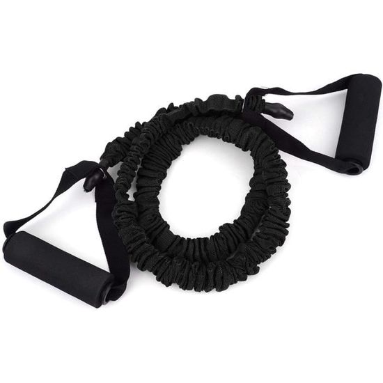 Corde De Résistance Fitness – 6 Tubes élastiques, Poignées En Mousse, Pour Entraînement Corps Complet, Musculation