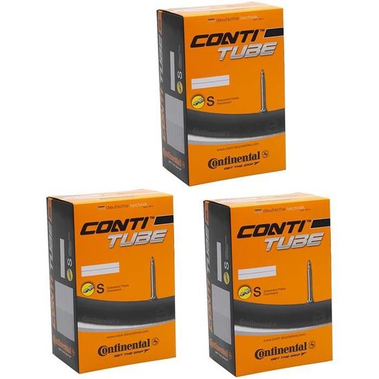 Chambre à Air 700x25c Continental Race 28 Lot De 5 Chambres U00e0 Air Pour Vu00e9lo Avec Valve Presta 60 Mm 700 X 25-32c Pneu Velo Route 700x25c