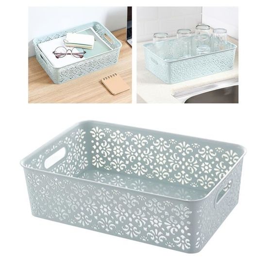 Boîte Tupperware Vintage Bleue - Bac Multifonction En Plastique - Occasion