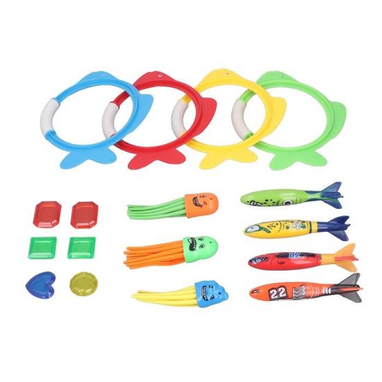 2 Planeurs Sous-marins En Forme De Poisson WUSJCOF - Jouets De Piscine Pour Enfants, Propulsion à Eau, Sans Piles