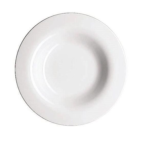 Rosenthal Assiette de présentation Brillance avec drapeau, Bone China