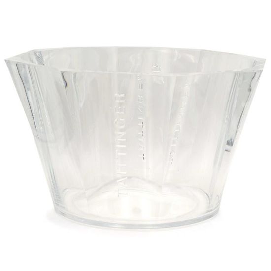 Seau champagne Taittinger Reims bleu vintage art déco table France N8638 | UK