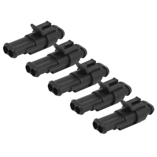 ANNBCDL Prise Injecteur Carburant 2 Broches Connecteur Électronique 6189-0611 90980-11875