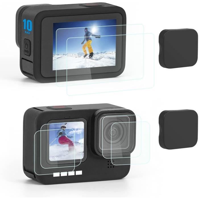 Verre Trempé Protecteur d'écran pour GoPro Hero 9-10 Black, Ultra Clair  Verre Trempé Protection écran pour écran+ Verre Trempé Film - Cdiscount  Appareil Photo