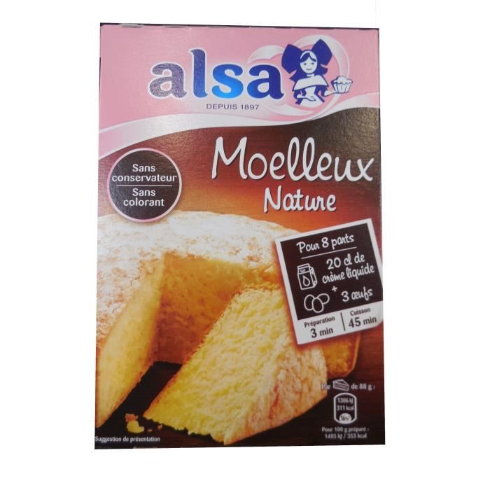 ALSA Préparation pour gateau Nature - 435 g