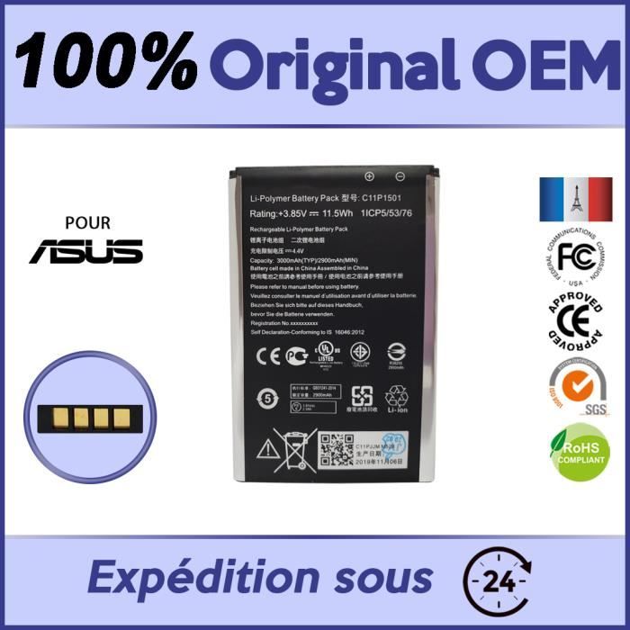 BATTERIE NEUVE ORIGINALE OEM POUR ASUS ZENFONE SELFIE / ZENFONE 2 LASER 5,5\
