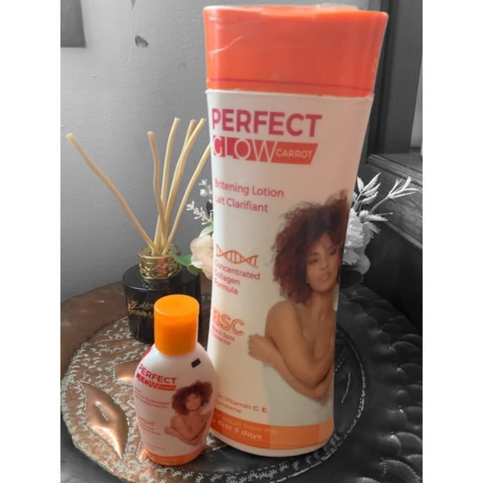 Gamme éclaircissante perfect glow carrot 2 pcs